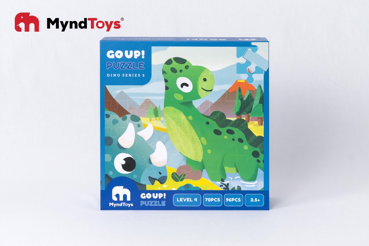 Go up puzzle level 4 - dino series s