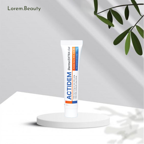 Gel giảm mụn, dưỡng ẩm da Actidem Derma Extra Gel 18gr