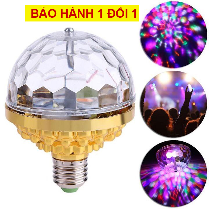 Đèn Led Xoay Sân Khấu Vũ Trường 7 Màu - Đèn Quẩy - Đèn Vũ Trường