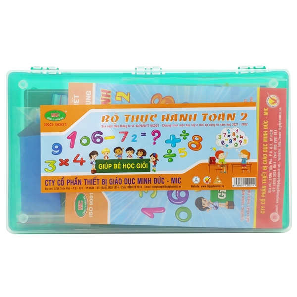 Bộ thực hành toán lớp 2 mic