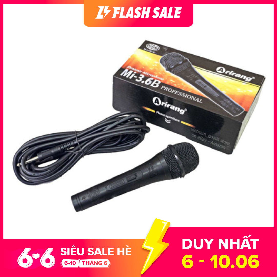 [SALE GIÁ SỐC] MICRO ARIANG KARAOKE MI 3.6B SIÊU BỀN & ÂM CHUẨN