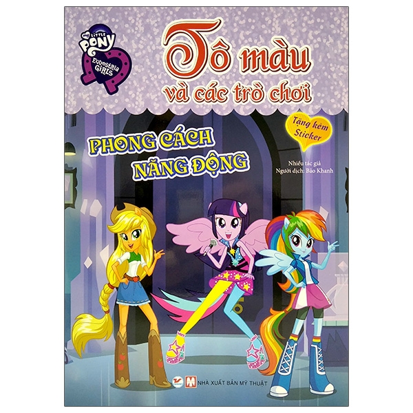 Fahasa - My Little Pony - Tô Màu Và Các Trò Chơi - Phong Cách Năng Động