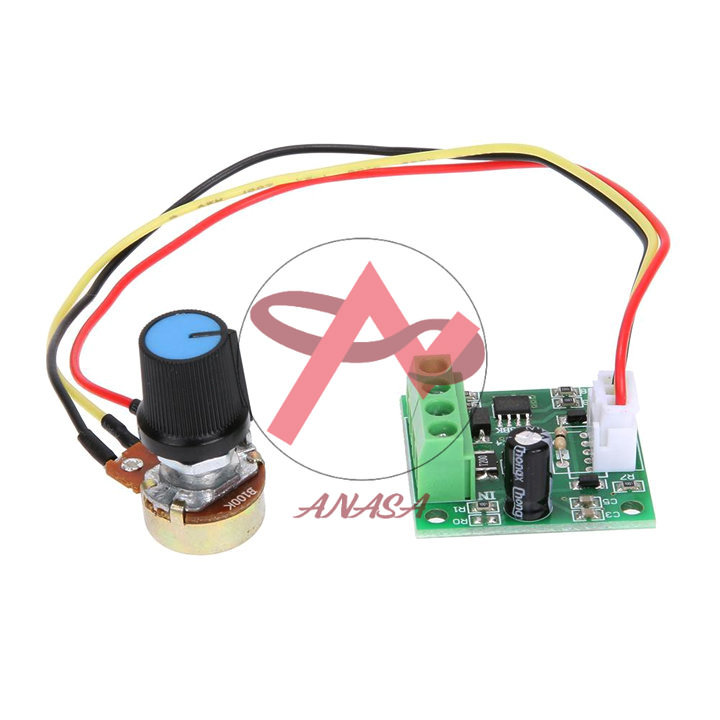Module điều khiển tốc độ động cơ dc pwm 1.8v 3v 5v 6v 12v 2a
