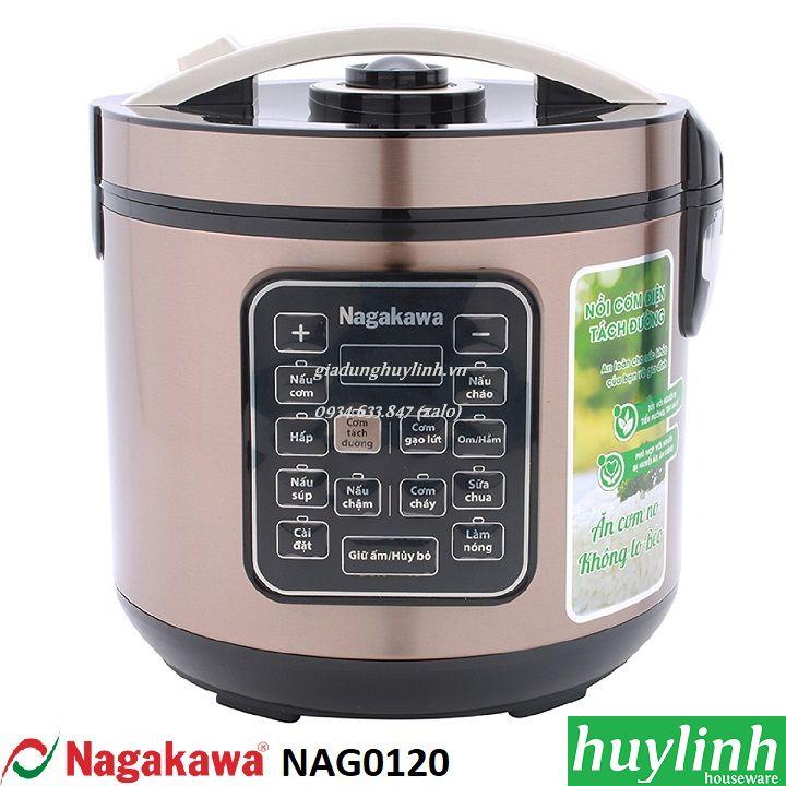 Nồi cơm điện tách đường nagakawa nag0120 - 1.8 lít