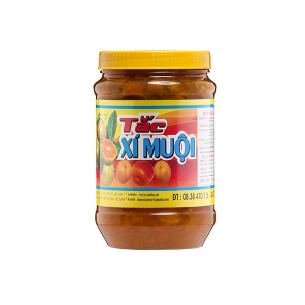 Mứt tắc xí muội / trà tắc xí muội 580g - 900g