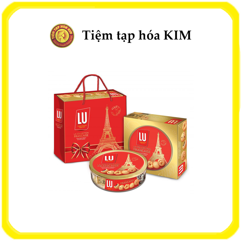 Bánh quy bơ Pháp LU hộp thiếc