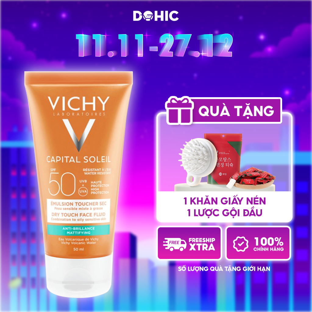 Kem Chống Nắng Vichy Capital Soleil SPF50 50ml