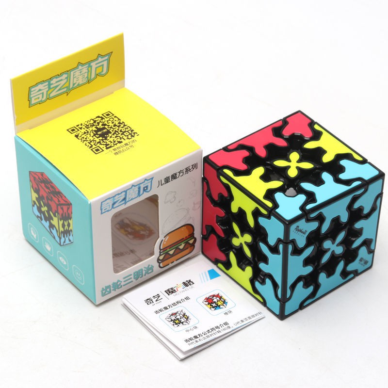 Đồ Chơi Phát Triển Trí Tuệ Giải Khối Rubik QiYi Gear Sandwich 3x3x3