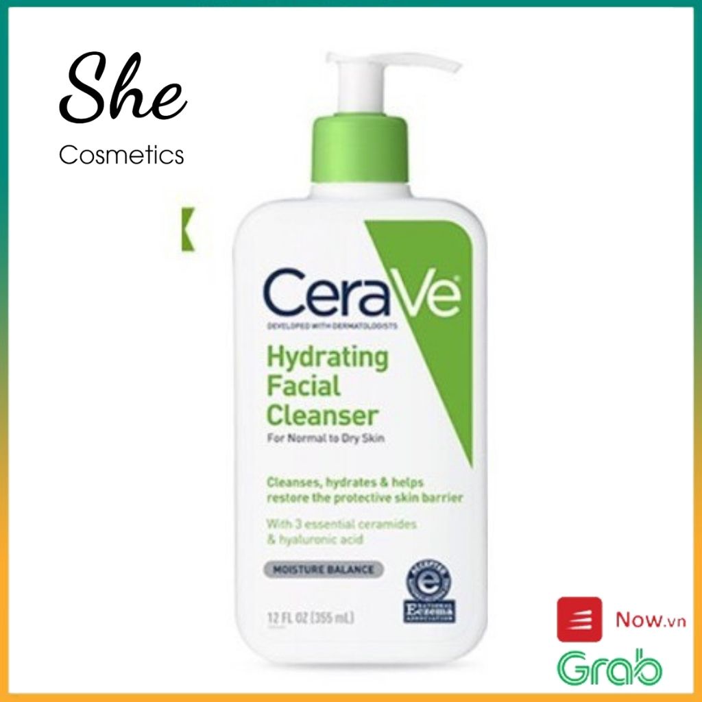 Sữa rửa mặt cerave foaming facial cleanser