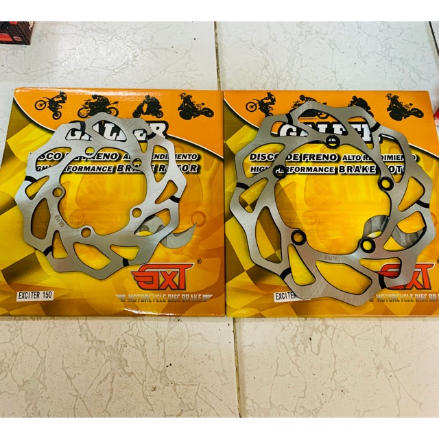 Combo dĩa thắng trước sau ex150 Galfer