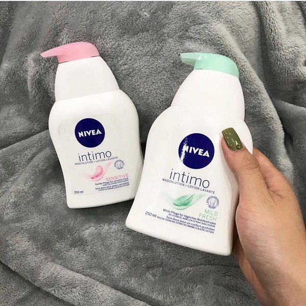 Dung dịch vệ sinh phụ nữ Nivea đức - Dung dịch vệ sinh vùng kín cho nam và nữ Nivea Đức dung tích 250ml - Dung Dịch Vệ Sinh Phụ Nữ Nivea Intimo Đức