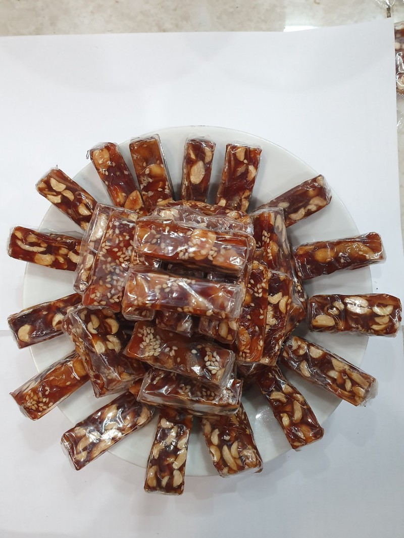 Kẹo chuối đậu phộng siêu ngon 500g ăn vặt