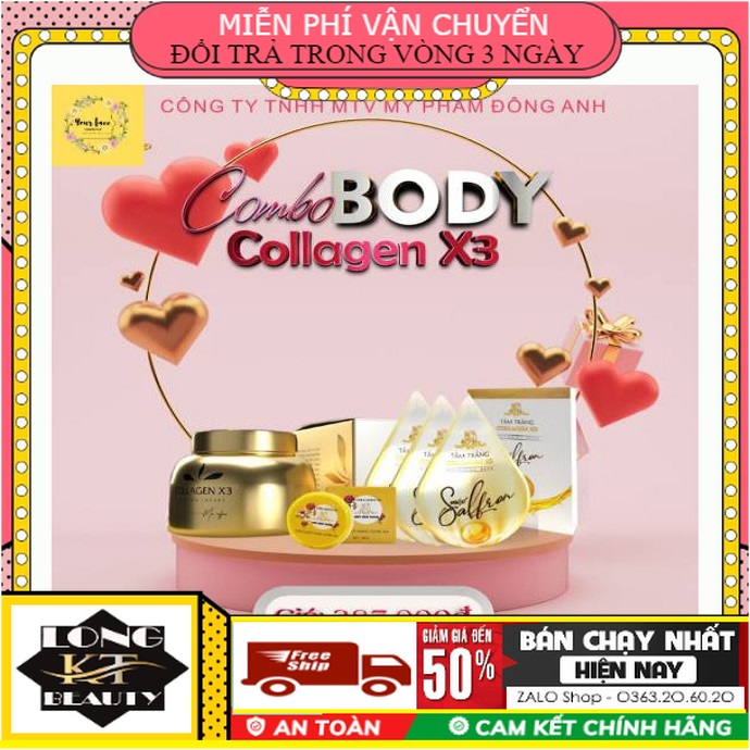 [ Hot Sale-Cam kết chính hãng 100%-Team Cào-Đông Anh ] Bộ ba dưỡng trắng da Body Mỹ phẩm Đông anh Dưỡng trắng sáng mịn màng. – Thúc đẩy nhanh quá trình tái tạo da.