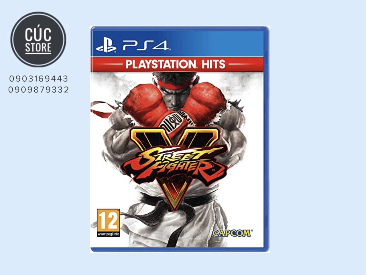 Đĩa chơi game PS4: Street Fighter V