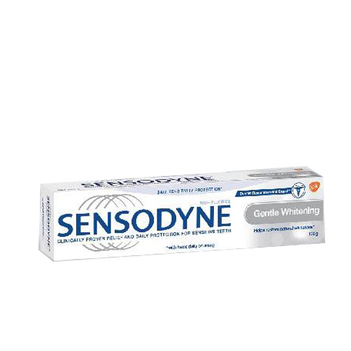 Kem Đánh Răng Sensodyne Gentle Whitening 160g - Làm Trắng Răng, Giảm Ê Buốt