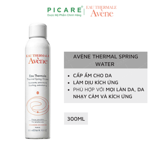 GIẢM 20K ĐƠN 399K Avène Xịt khoáng làm dịu da chống kích ứng Therma Spring