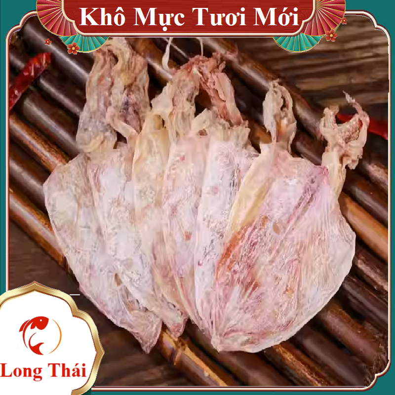 Khô Mực 1kg Khô mực Cà Mau- - Long Thái đặc biệt được phơi từ những con mực tươi