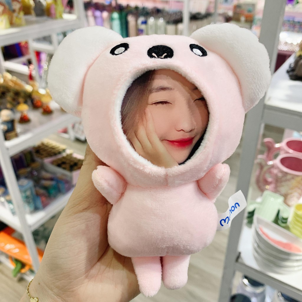  Gấu bông in ảnh,gấu ghép mặt   Ảnh thật tự chụp  Nhận in ảnh kèm gấu  