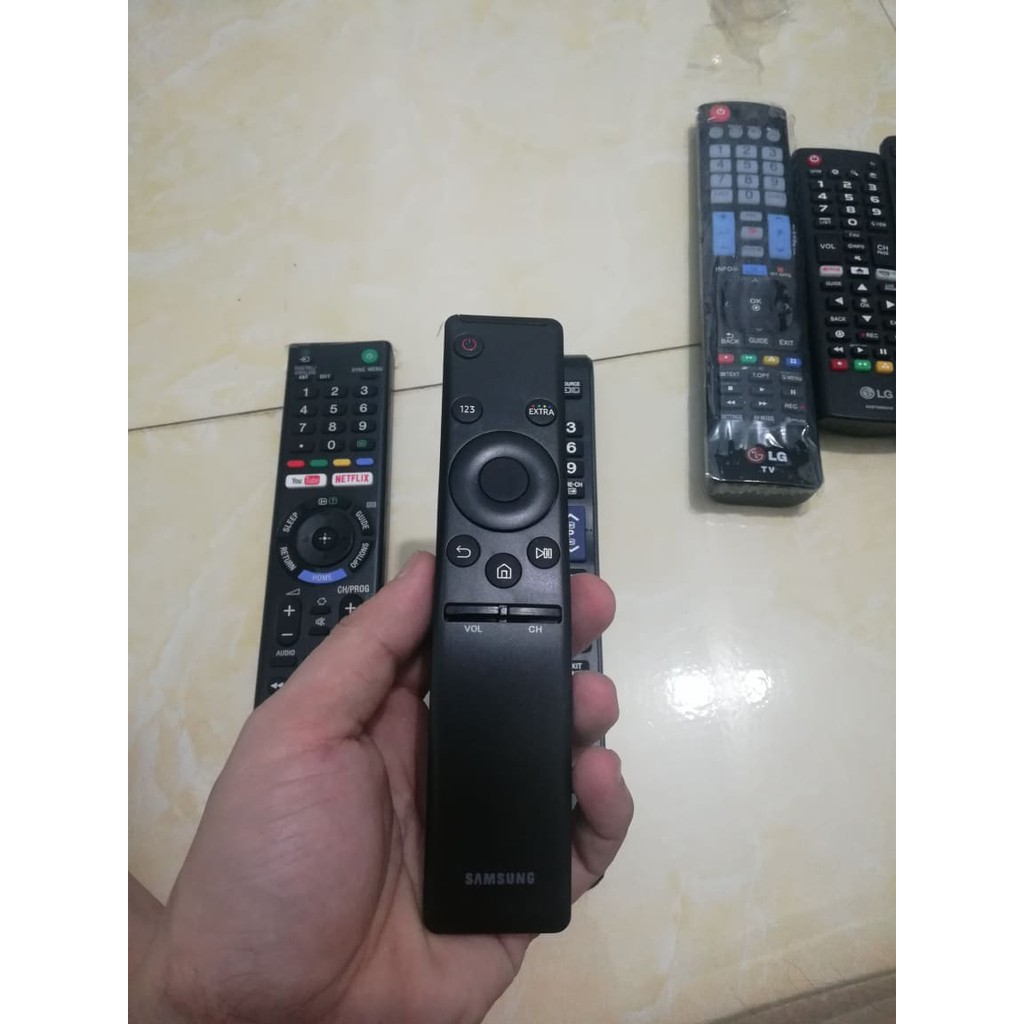 Remote điều khiển tivi samsung 4k smart cong -không voice - zin