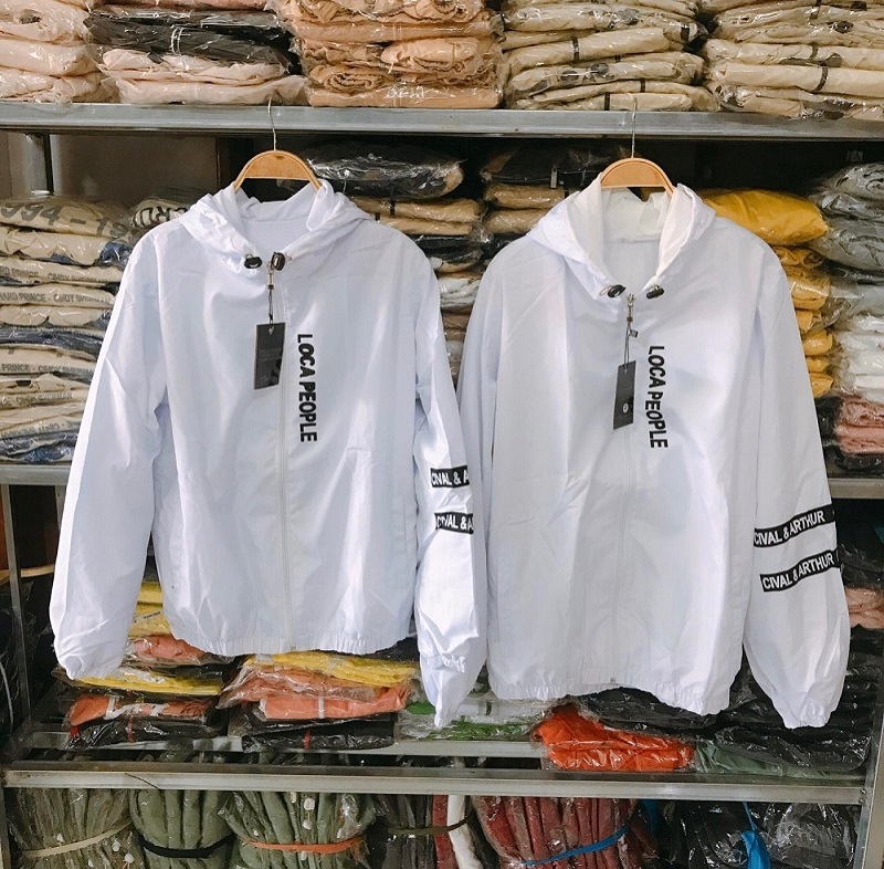 [HÌNH THẬT 100% Áo Khoác Cặp Nam Nữ Chống Nắng Đi Mưa Nhẹ, Hàng Bao Chất Vải - Clitus Fashion