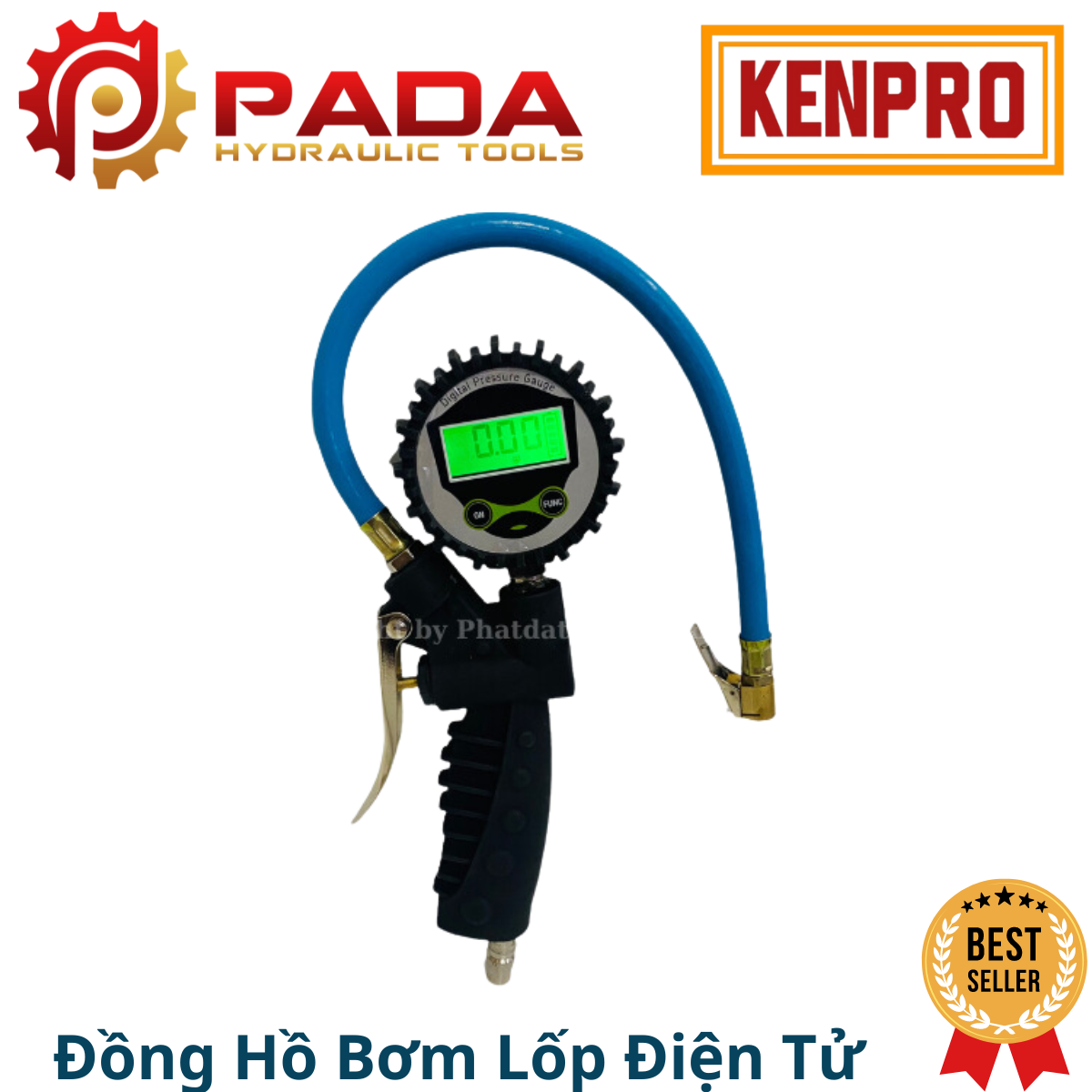 Đồng hồ bơm lốp điện tử-đồng hồ bơm lốp xe thông minh-chất liệu cao cấp