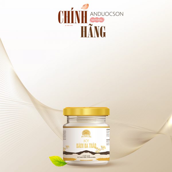 Bột Linh Chi Tái Tạo Da xóa mụn thâm sẹo rỗ An Dược Sơn