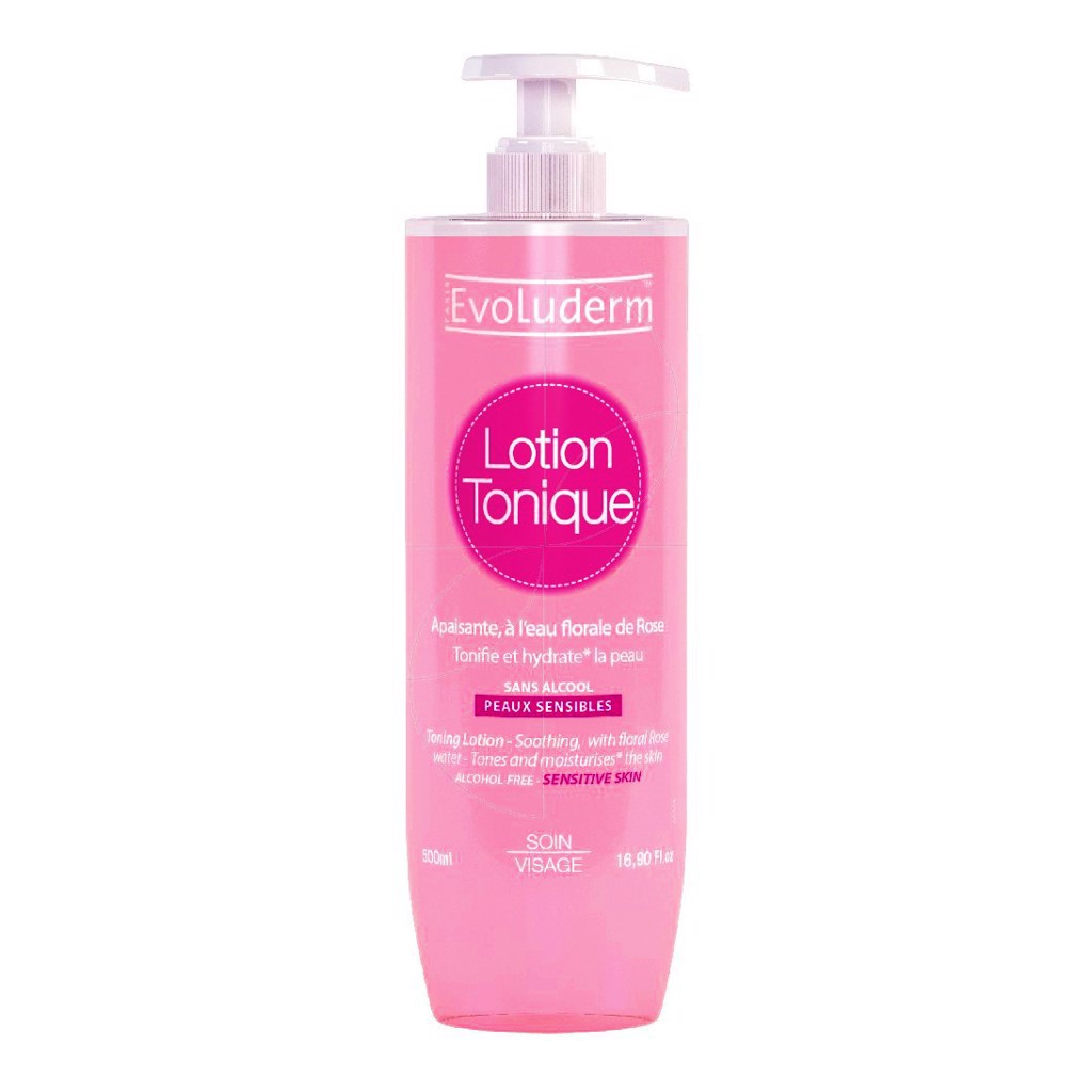 Nước Hoa Hồng Dưỡng Ẩm Evoluderm Lotion Tonique
