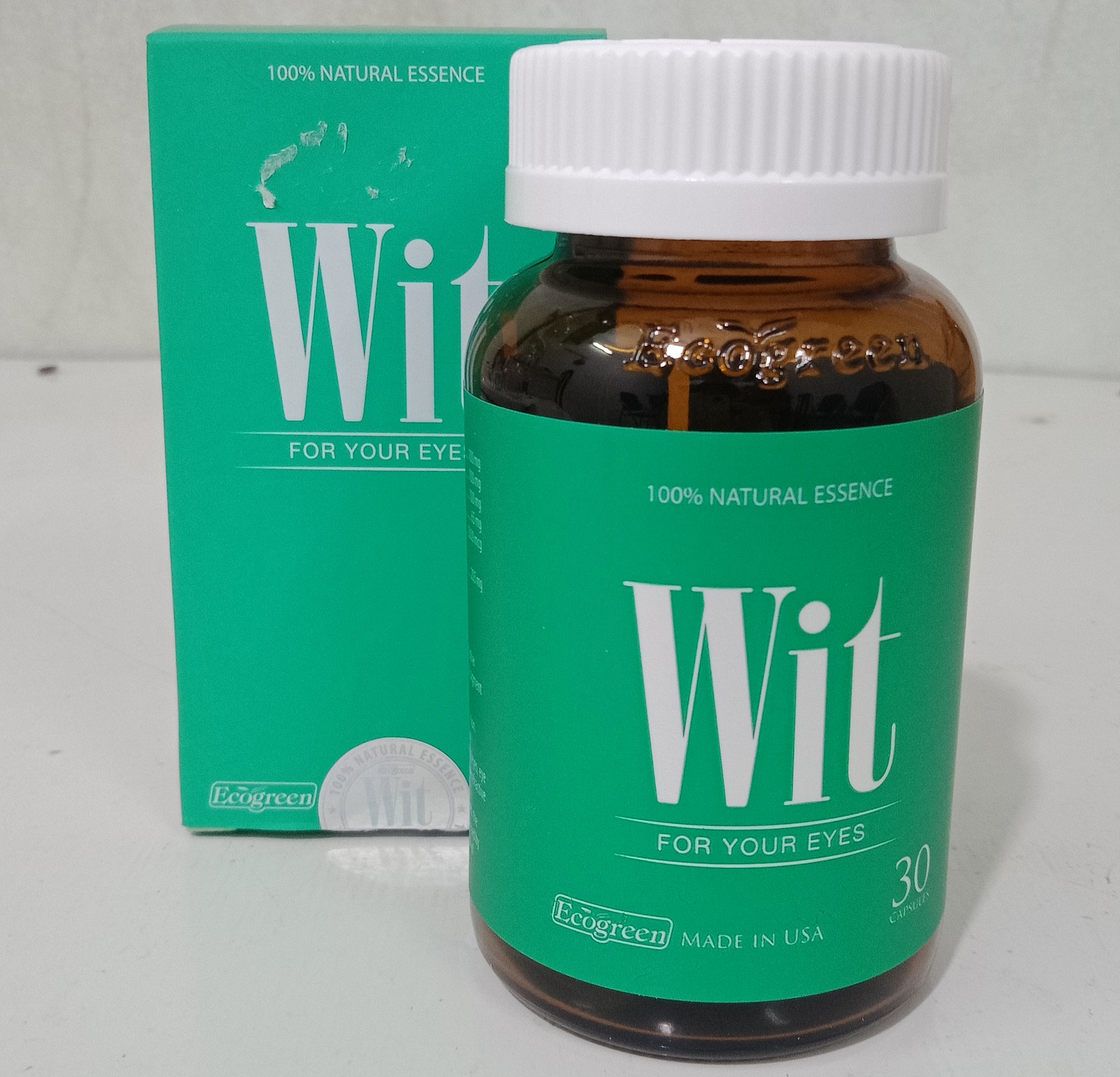 WIT tăng cường thị lực giảm mờ mắt, mỏi mắt ( chai 30 viên)