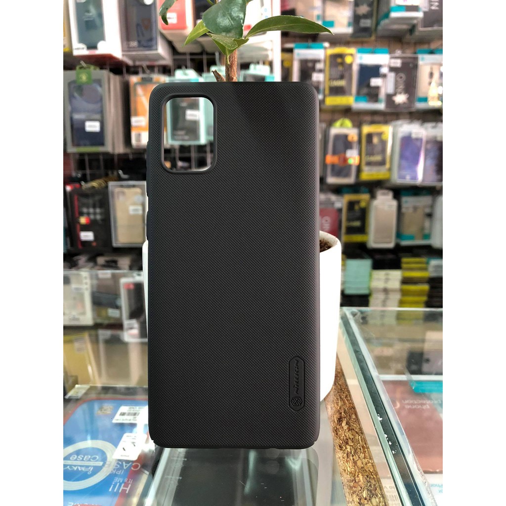 Ốp Lưng Samsung Galaxy A71 Nhựa Cứng Sần Hiệu Nillkin