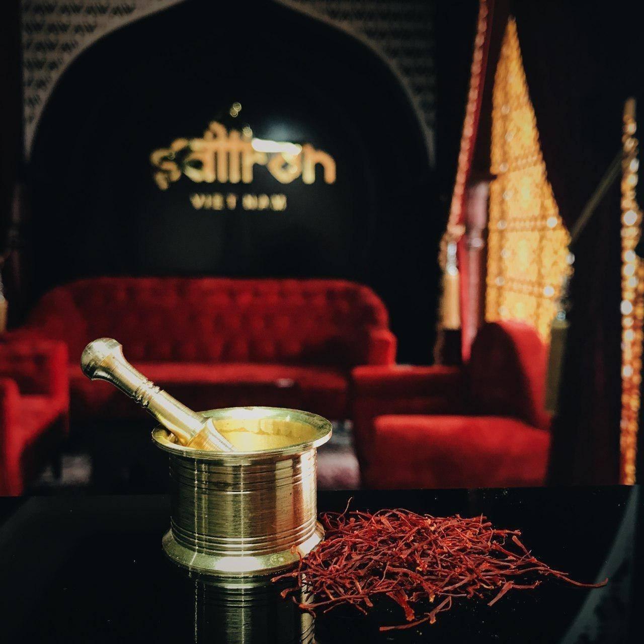 Cối nghiền nhụy hoa nghệ tây SAFFRON VIỆT NAM