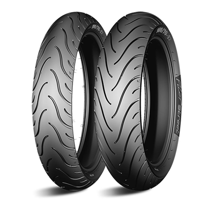 Yamaha exciter 135 - bộ 2 lốp/vỏ xe máy michelin cỡ 70/90-17 và 100/80-17 pilot street thái lan