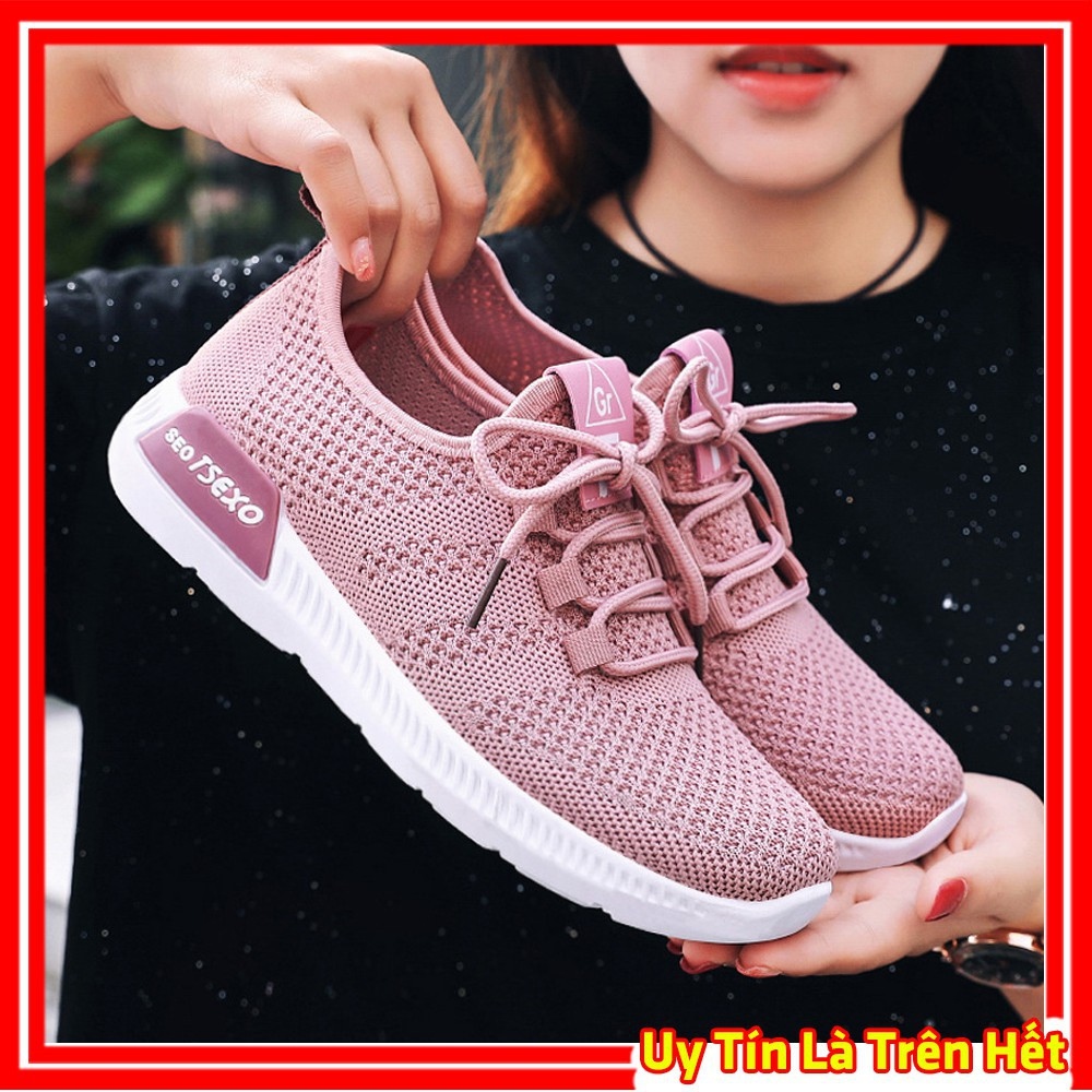 Giày Chạy Bộ Tập Thể Dục Thể Thao Nữ Giầy Sneaker Siêu Nhẹ Thời Trang Hàn Quốc Đẹp Giá Rẻ  H5