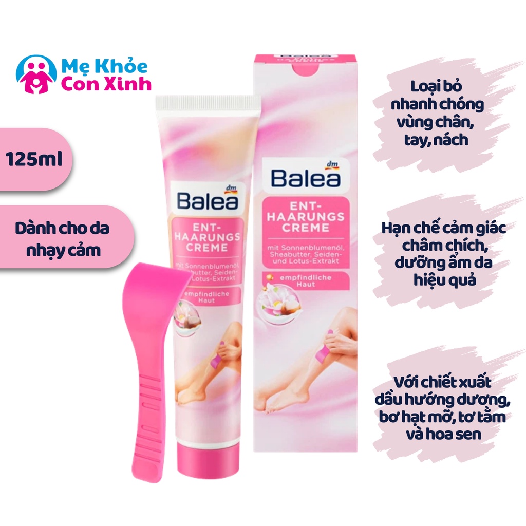 Kem tẩy lông Balea Enthaarungs Cream 125ml