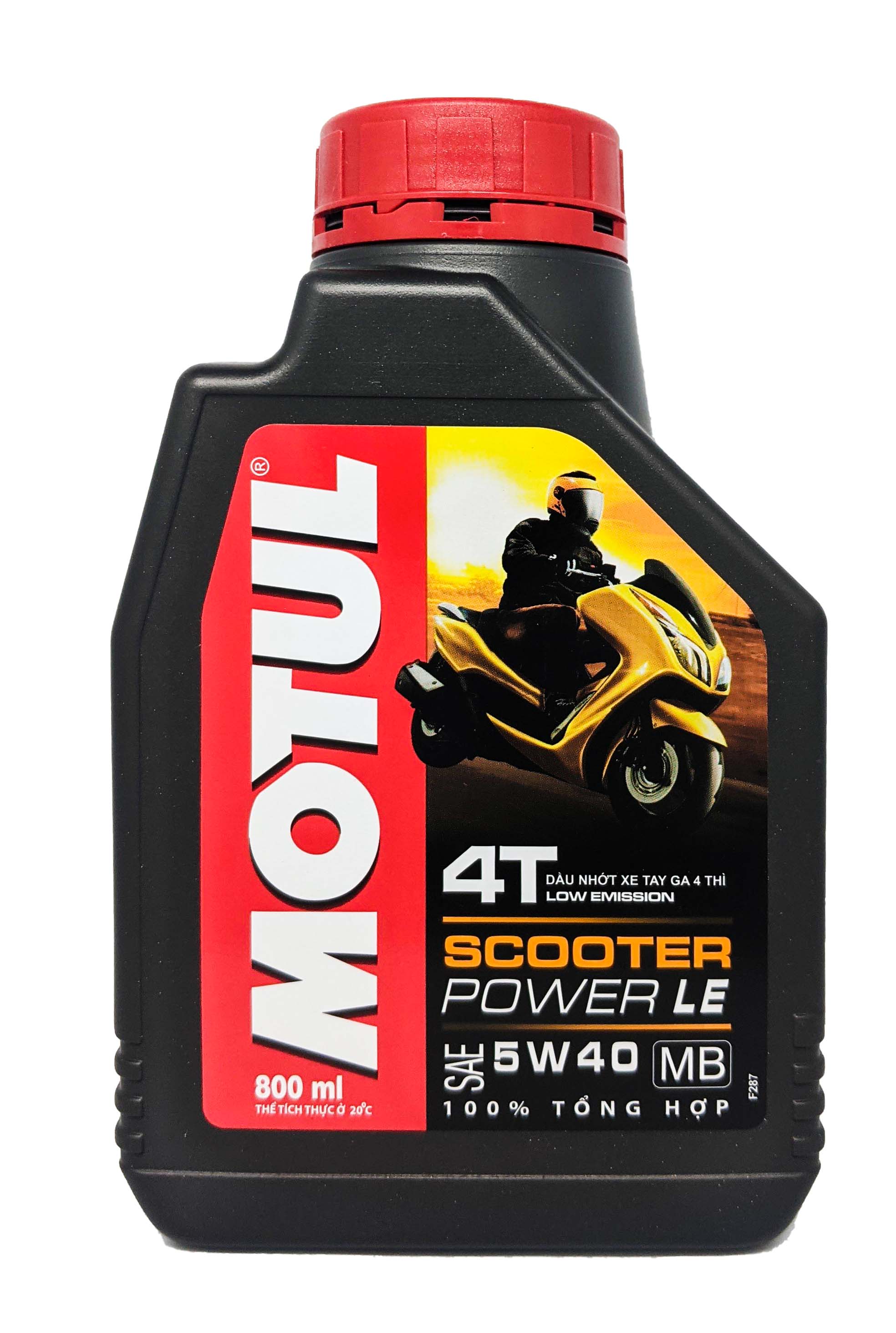 ( GIÁ KM ) Dầu Nhớt Tổng Hợp Toàn Phần Cao Cấp Cho Xe Tay Ga Motul Power Le 5w40 800ml ( 0.8L )