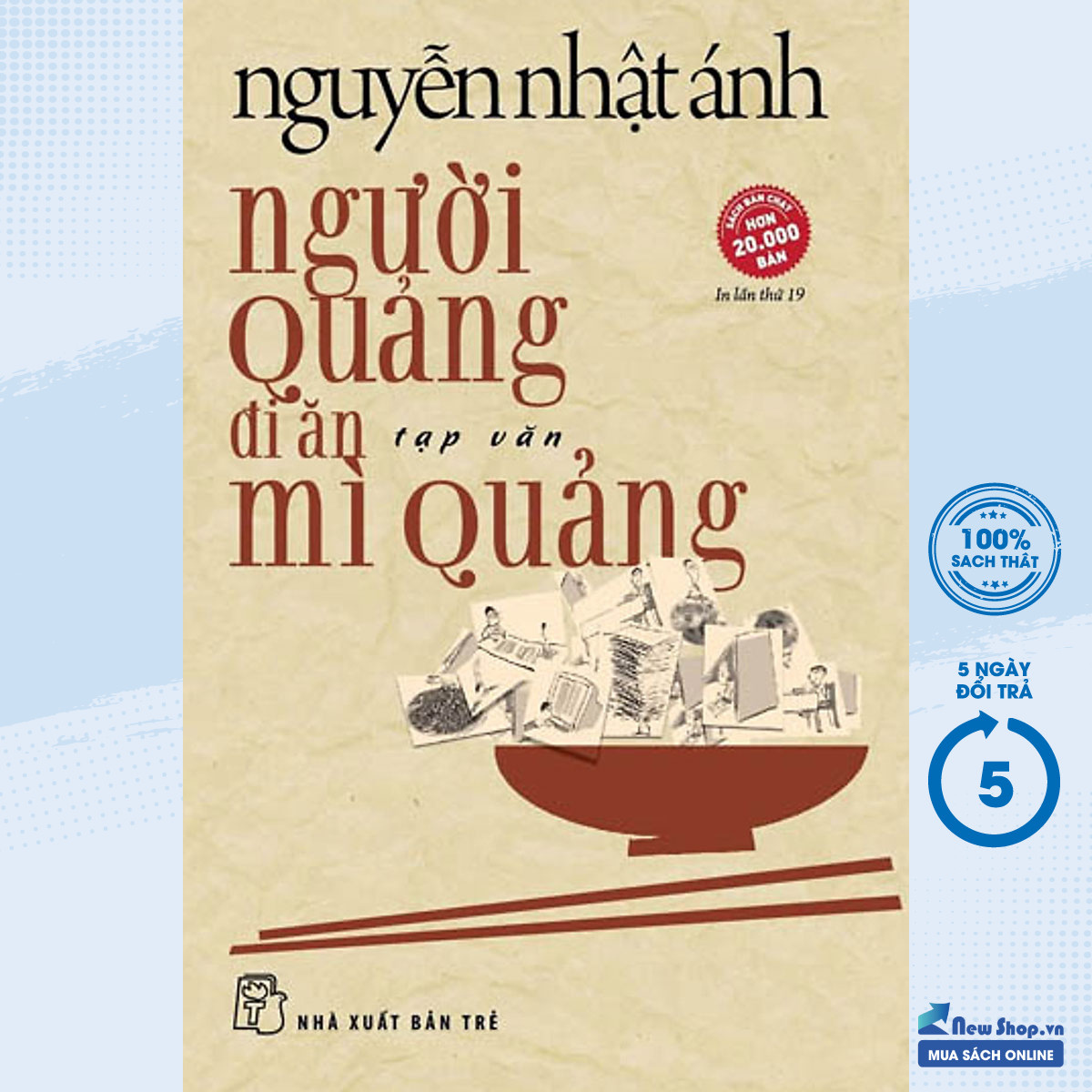 Sách - người quảng đi ăn mì quảng - nguyễn nhật ánh - - newshop
