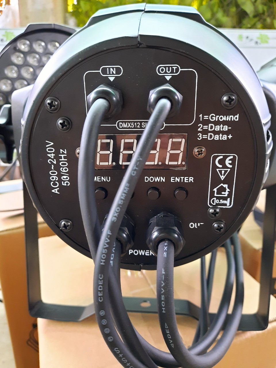 Đèn sân khấu 54 bóng full màu 9w