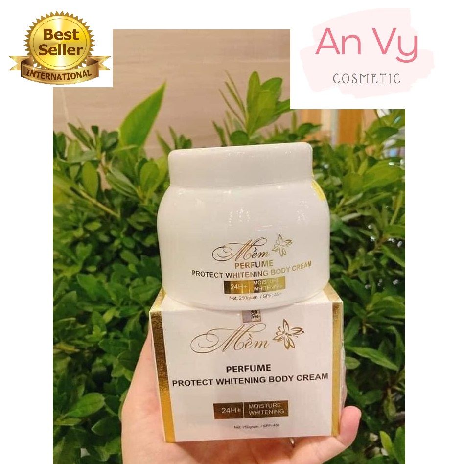 Kem Body Mềm Nước Hoa Acosmetics 250g Giúp Da Trắng Sáng mềm mịn Chỉ Sau 7 ngày sử dụng