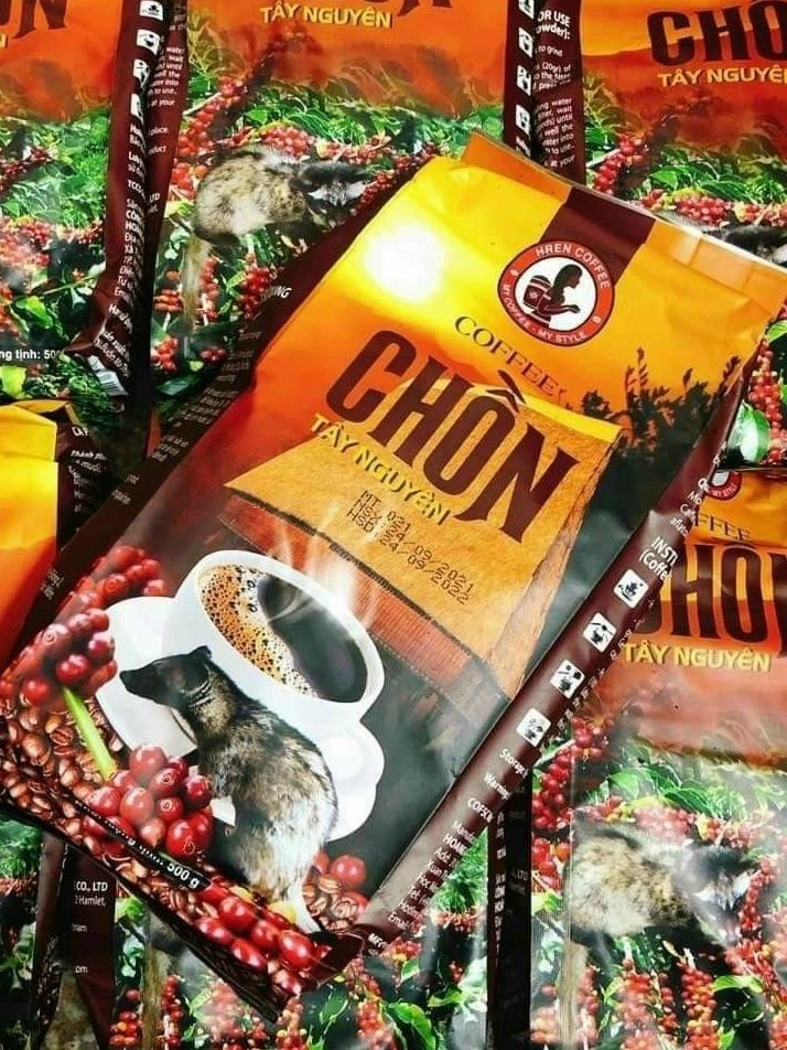 1 KG- Cà phê chồn tây nguyên