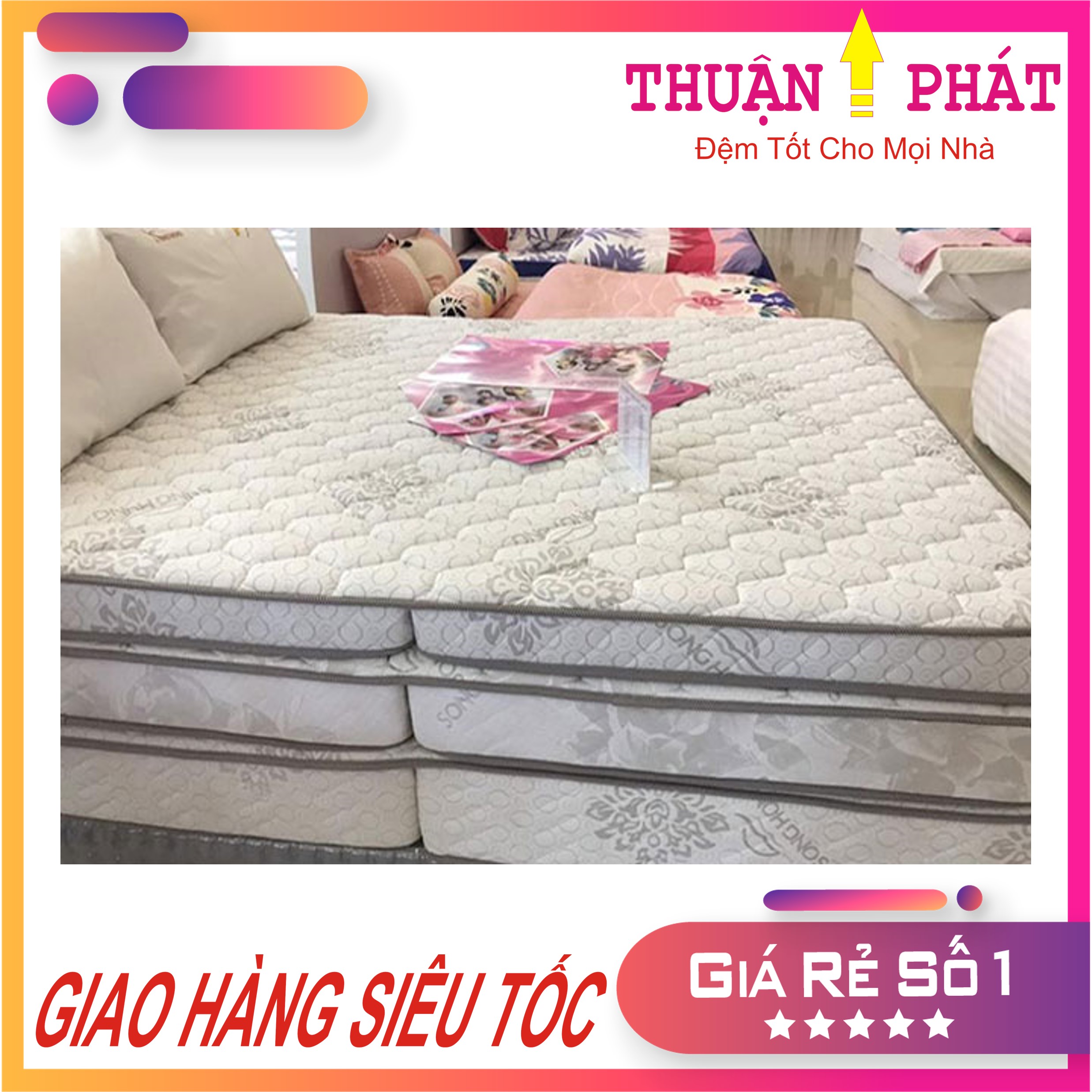 Đệm Sông Hồng tinh khiết thế hệ 3
