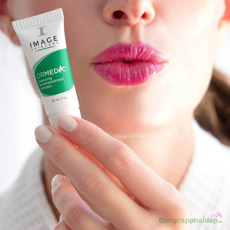 (IMAGE CHÍNH HÃNG) Son dưỡng môi dưỡng ẩm và ngăn chặn môi khô nứt nẻ, tái sinh tế bào, sản sinh collagen Image Ormedic Balancing Lip Enhancement Complex 7g