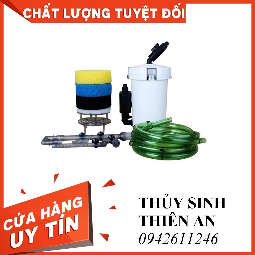Máy lọc ngoài,lọc phụ bể cá sunsun hw 603b