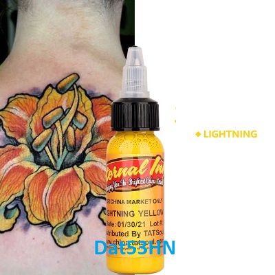 Mực tập xăm Lining Yellow 30 ml