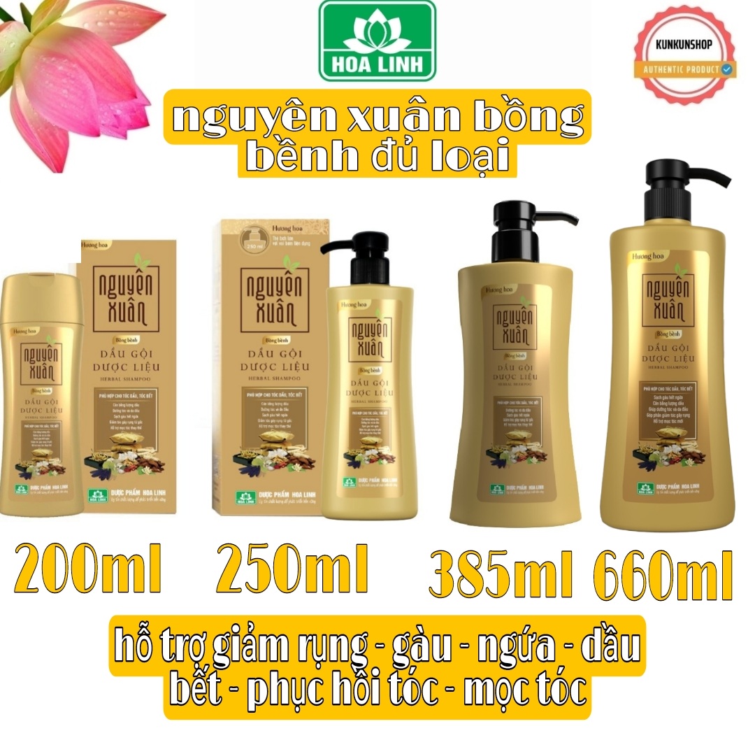  HOÀN TIỀN 15% - Dầu gội Nguyên xuân Bồng Bềnh 600ml tặng 60ml chai lớn tiện dụng tiết kiệm hơn và các loại 200ml 250ml 350ml 450ml đầy đủ kích cỡ cho khách hàng lựa chọn 