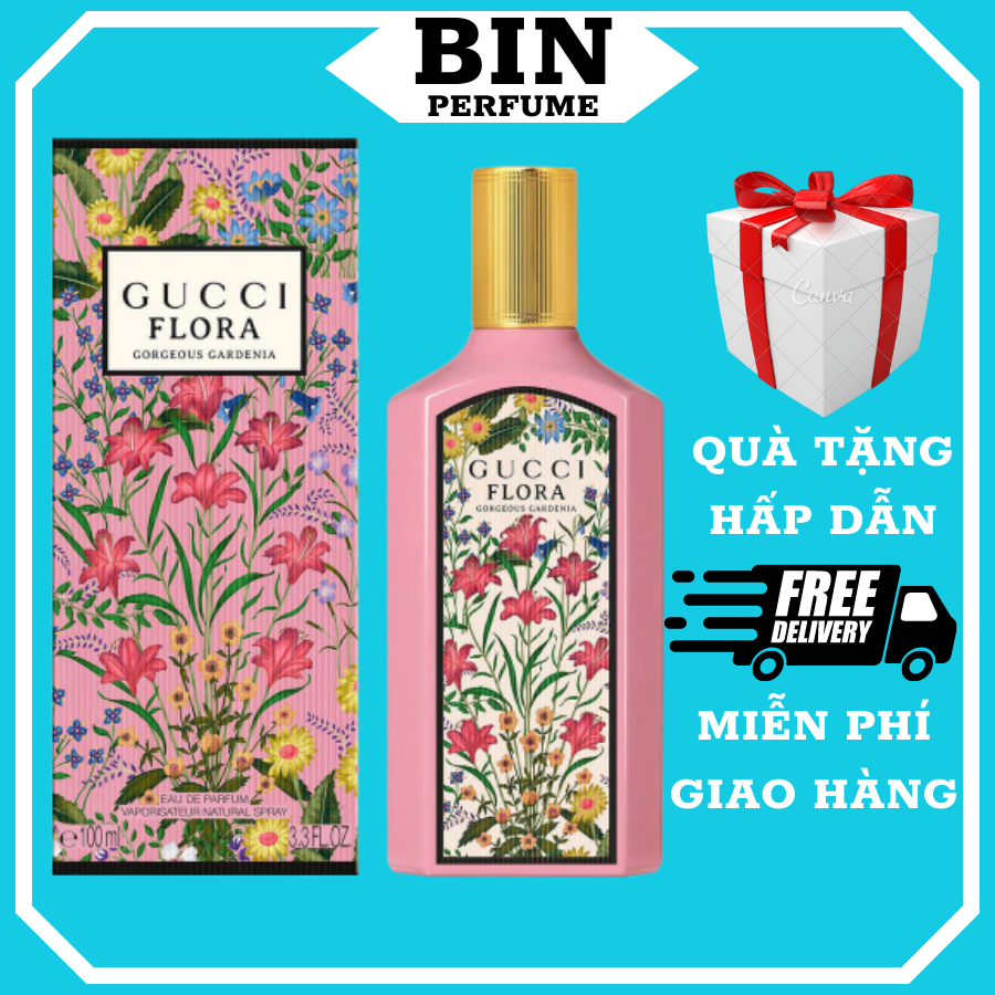 Nước hoa Gucci Flora Gorgeous Gardenia Siêu Quyến Rũ dung tích 100ml