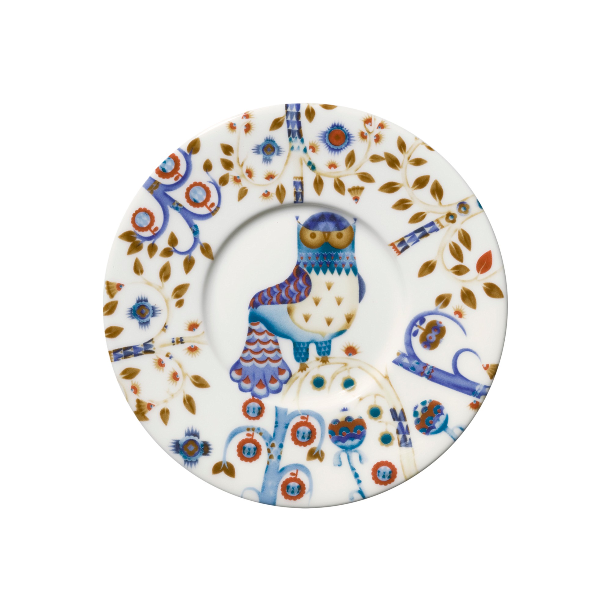 Đĩa lót Taika chất liệu sứ đường kính 15cm Iittala, màu trắng