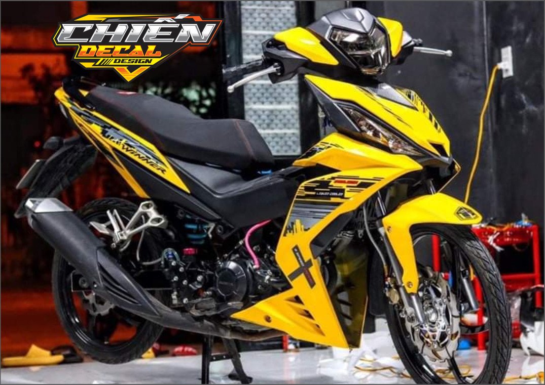 Tem rời winner rs150 mẫu tem chế vàng đen