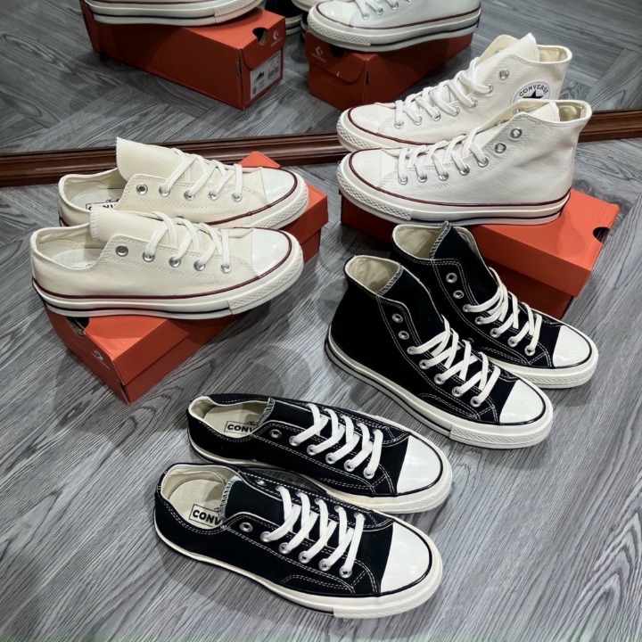 Giày Converse Chuck Taylor All Star 1970s nam nữ, giày Converse cổ cao, cổ thấp full phụ kiện