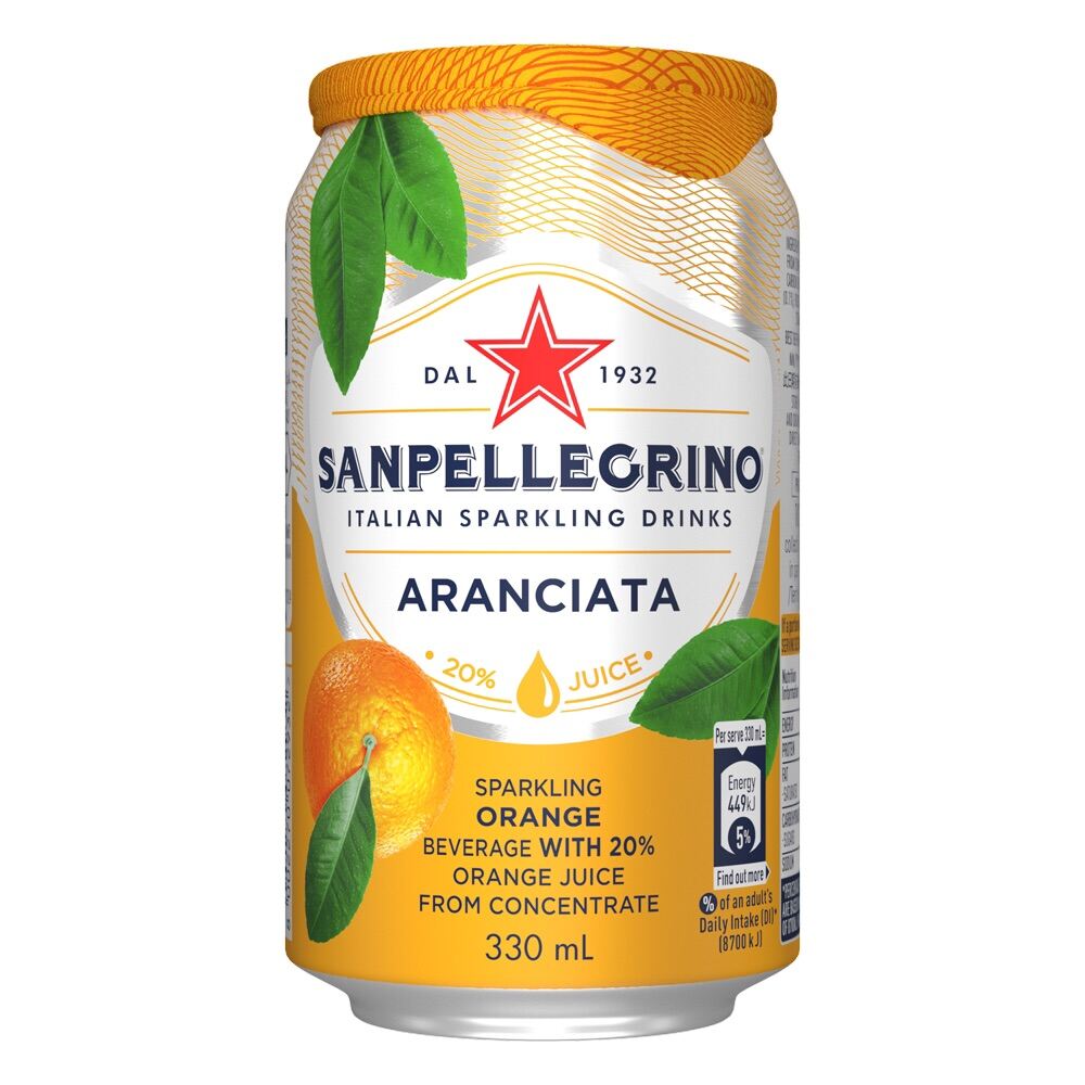 Nước Cam có ga - Sanpellegrino - Sparkling Arancitata