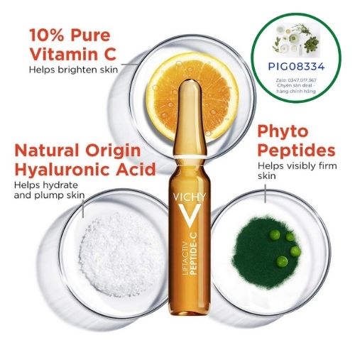 Tinh chất làm sáng da vitamin c nhà VICHY -  Liftactiv Specialist Glyco-C - 1 ỐNG 1.5ML