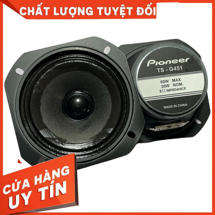 loa trung treble - tép vuông - loa trung Pioneer